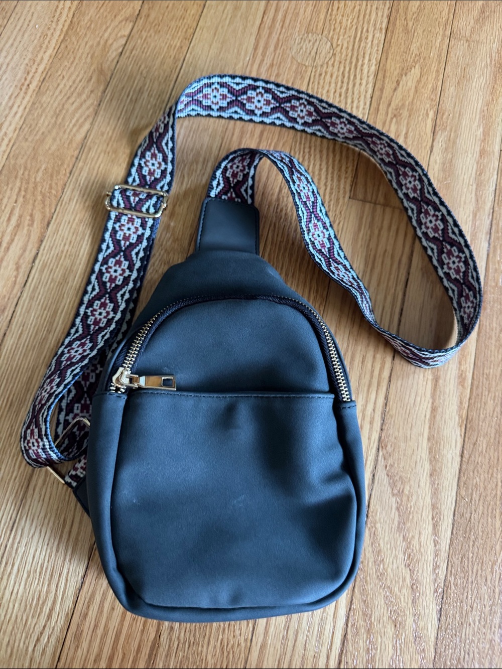 Guitar strap small crossbody bag